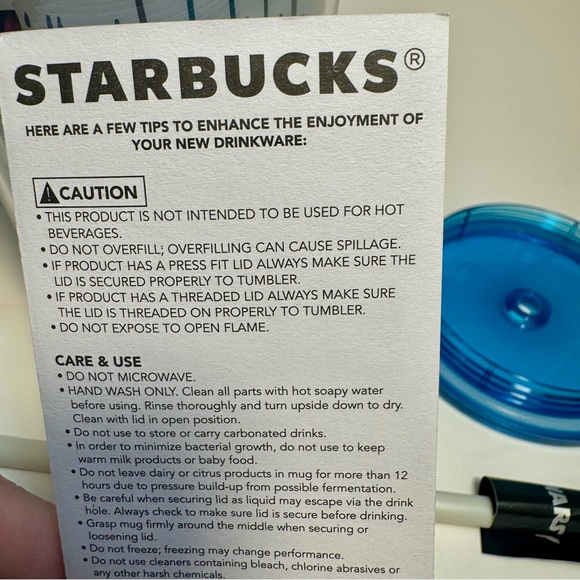 NWT. Disney Parks Starbucks Discovery Series Star Wars Hoth Collection Tumbler. - Picture 12 of 13